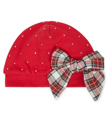 Cappello in cotone con decorazione | Monnalisa