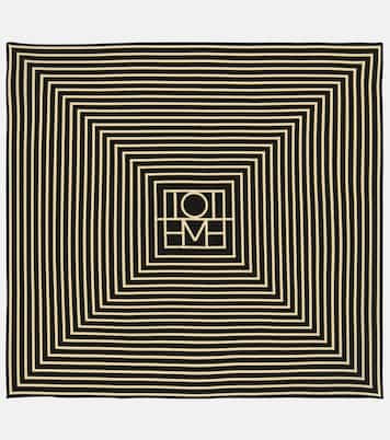 Foulard in seta con logo | Toteme