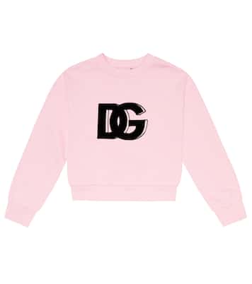 Sudadera de algodón con logo | Dolce&Gabbana Kids