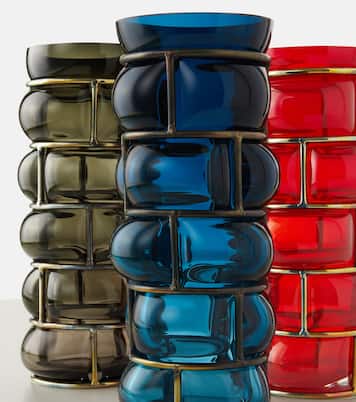 Brick glass vase | Vanessa Mitrani