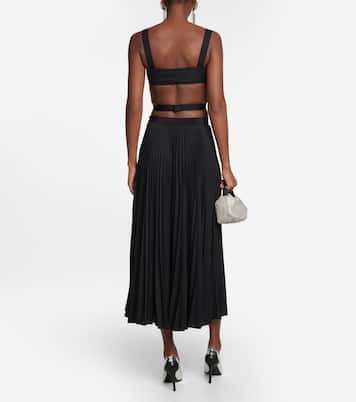 Pleated midi dress | Christopher Kane