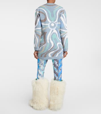 x Fusalp intarsia wool cardigan | Pucci