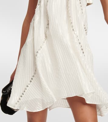 Orfra embellished silk-blend minidress | Isabel Marant
