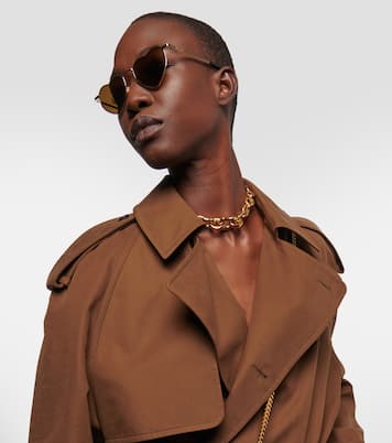 SL 301 Loulou heart-shaped sunglasses | Saint Laurent