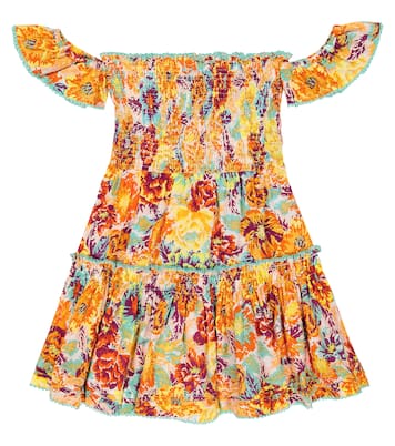Aurora printed cotton dress | Poupette St Barth Kids