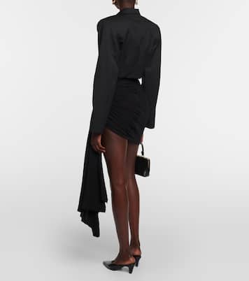 Blazer raccourci en laine | Christopher Esber