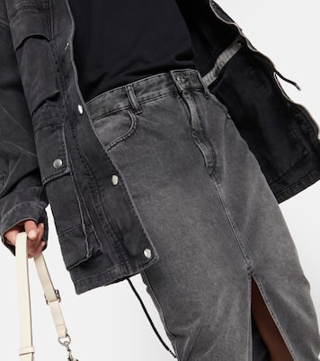 Jupe longue Vinea en jean | Isabel Marant
