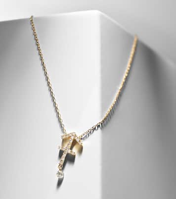 Collana Sagittarius in oro 18kt con diamanti | Persée