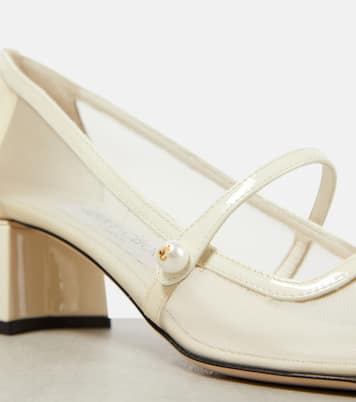 Escarpins de mariée Elisa 45 en résille | Jimmy Choo