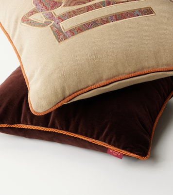 Coussin Pegaso en lin | Etro