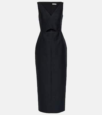 Abito midi Illyse con cut-out | Emilia Wickstead