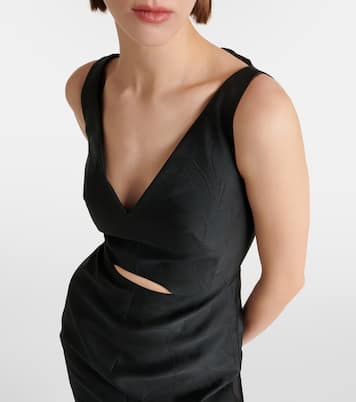 Abito midi Illyse con cut-out | Emilia Wickstead