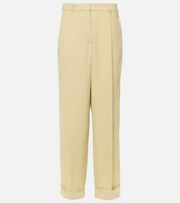 Pantalon ample Tor en crêpe | The Row