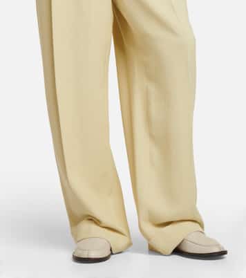 Pantalon ample Tor en crêpe | The Row