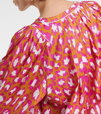 Top Juliette in misto cotone con stampa | Diane von Furstenberg