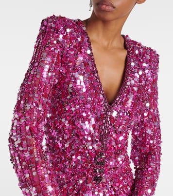 Gazelle sequined gown | Jenny Packham