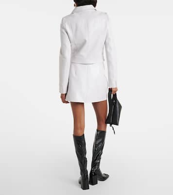 Chaqueta Iconic de vinilo con logo | Courrèges