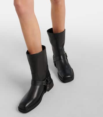 Botas biker VLogo Signature de piel | Valentino Garavani