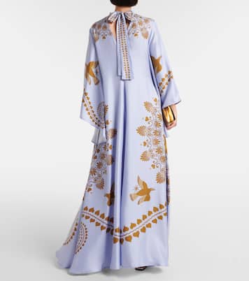 Caftano Magnifico in twill di seta | La DoubleJ