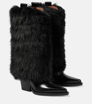 Botas altas de pelo sintético | Paris Texas