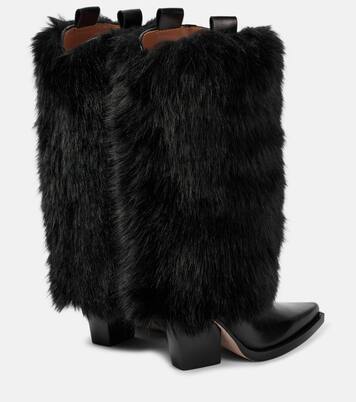 Botas altas de pelo sintético | Paris Texas