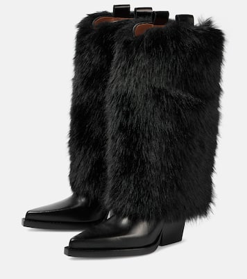 Botas altas de pelo sintético | Paris Texas