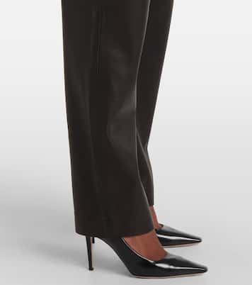 Pantaloni regular in pelle | The Sei