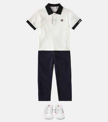 Polo in piqué di cotone | Moncler Enfant