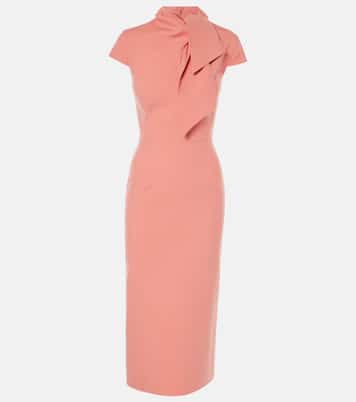 Abito midi in misto lana | Oscar de la Renta