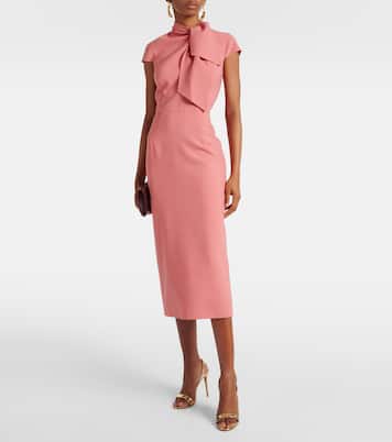 Abito midi in misto lana | Oscar de la Renta