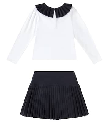 Top e gonna a pieghe | Patachou
