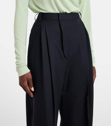 Weite High-Rise-Hose | Victoria Beckham