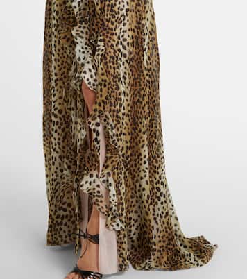 Georg leopard-print maxi dress | Blumarine