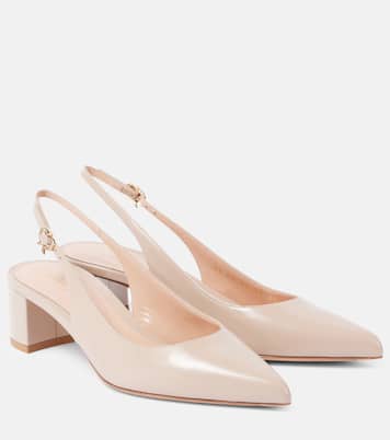 Escarpins slingback 45 en cuir | Gianvito Rossi