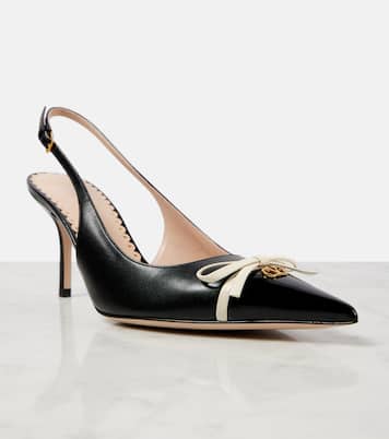 Escarpins slingback Bepointy 80 en cuir | Valentino Garavani