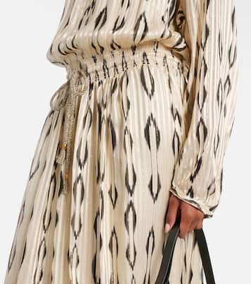 Abito lungo Sana in misto seta | Isabel Marant
