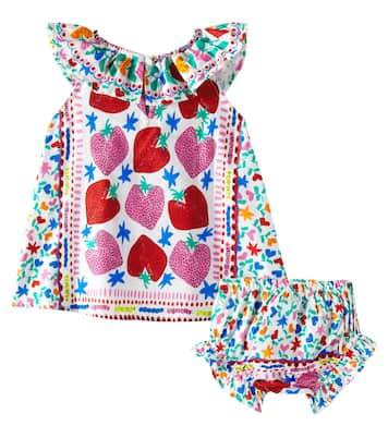 Baby - Abito in cotone con stampa | Fábula
