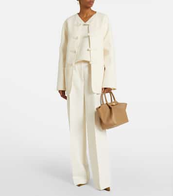Midi New York leather shoulder bag | DeMellier