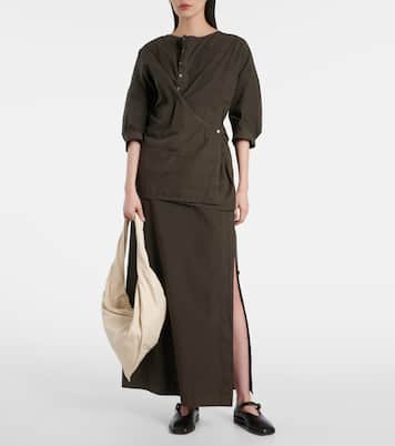 Borsa a spalla Scarf Small in pelle | Lemaire