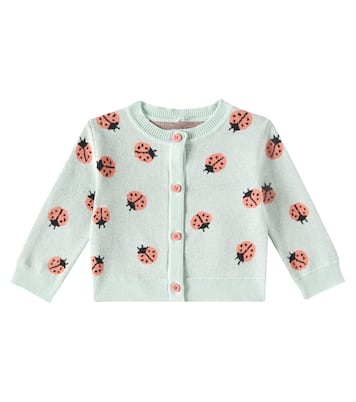Bebé - cárdigan de algodón en jacquard | Stella McCartney Kids