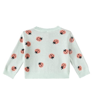 Bebé - cárdigan de algodón en jacquard | Stella McCartney Kids
