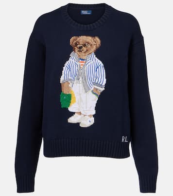 Jersey Polo Bear de algodón en intarsia | Polo Ralph Lauren
