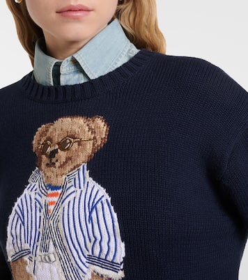 Jersey Polo Bear de algodón en intarsia | Polo Ralph Lauren