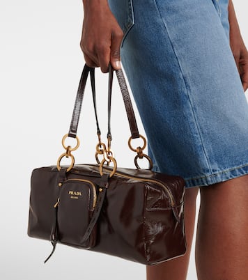 Prada Dangle Medium leather shoulder bag | Prada