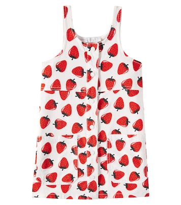 Bedrucktes Kleid aus Baumwolle | Stella McCartney Kids