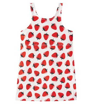 Bedrucktes Kleid aus Baumwolle | Stella McCartney Kids