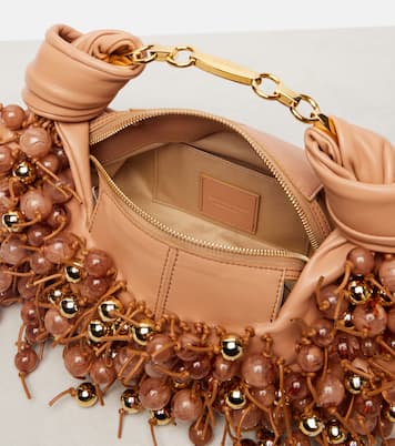 Verzierte Schultertasche Foam aus Leder | Zimmermann