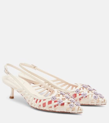 I Love leather slingback pumps | Roger Vivier