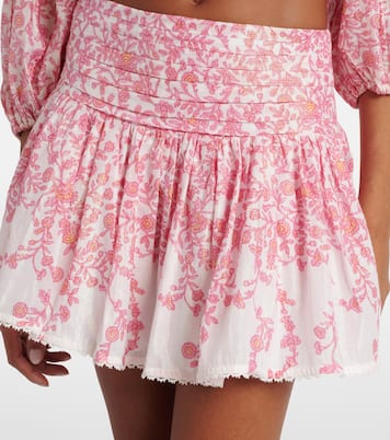 Minifalda Colleen en mezcla de algodón | Poupette St Barth