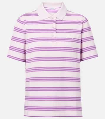 Icon Stripe cotton polo shirt | Burberry